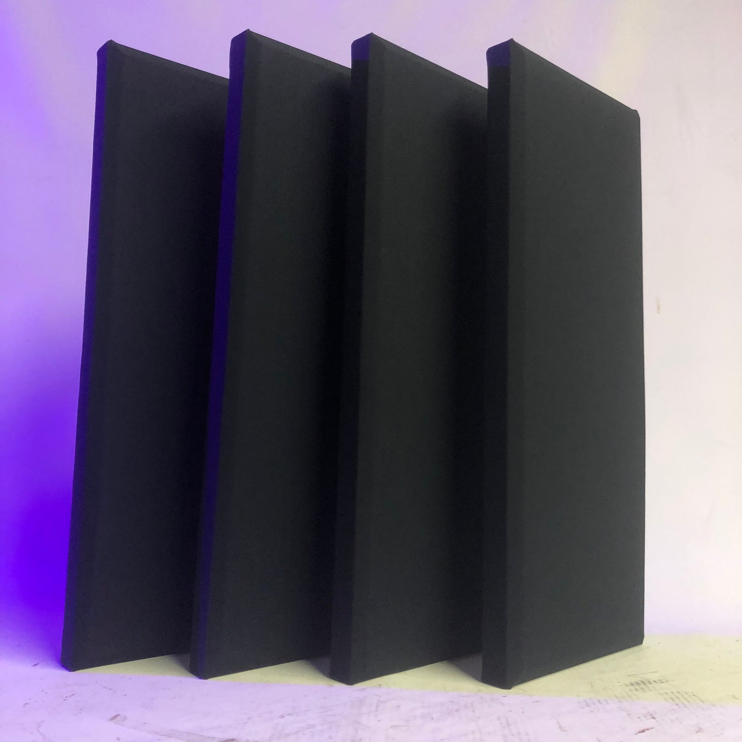 ACOUSTIC PANEL - BLACK - Beveled Edges