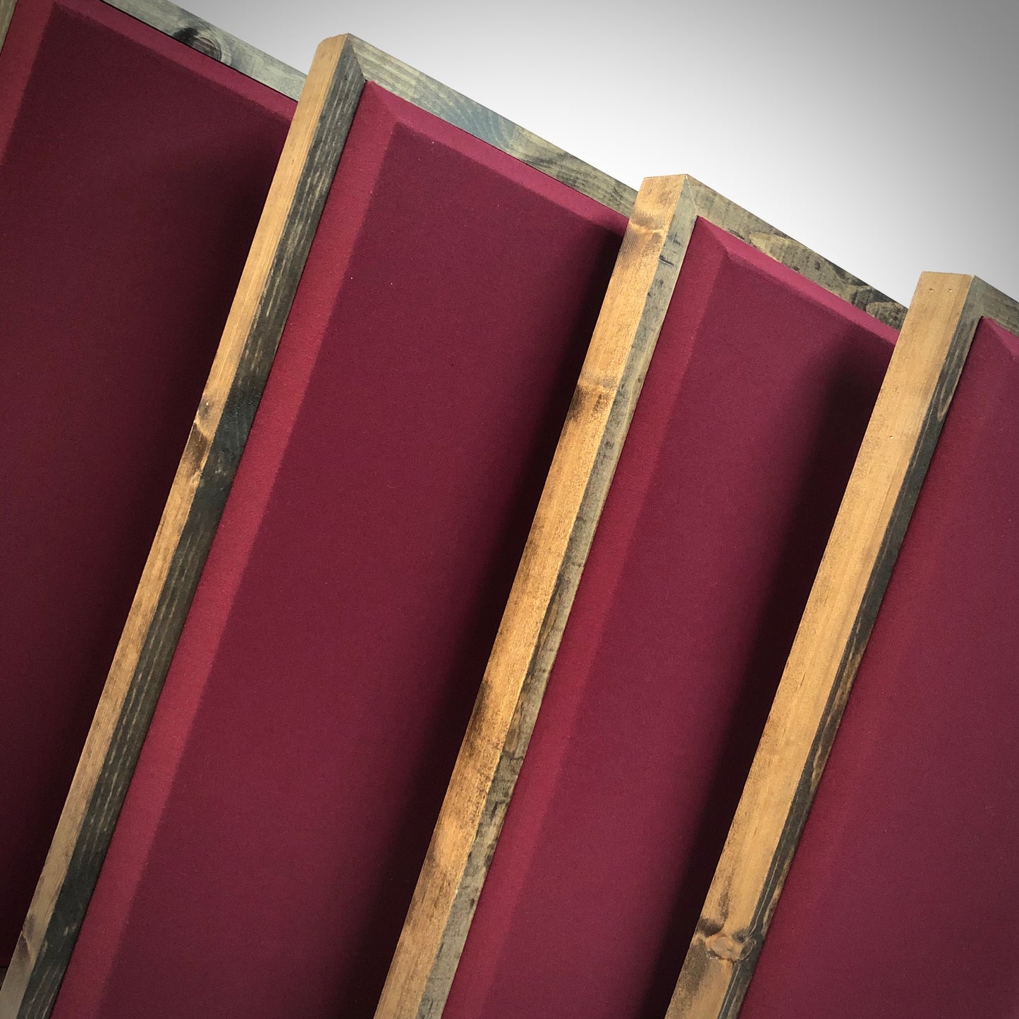 ACOUSTIC PANEL - WINE & SPECIAL WALNUT FRAMED