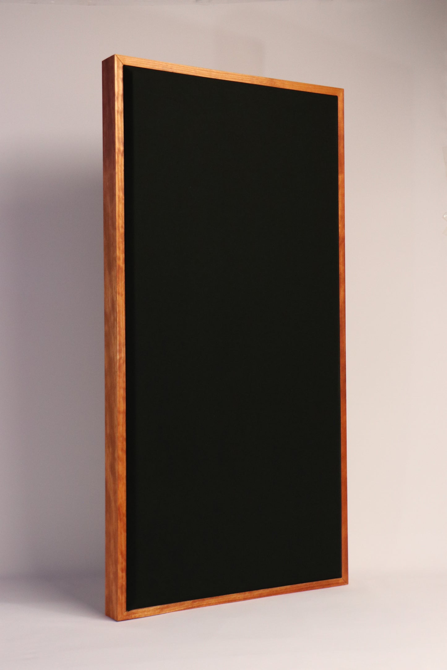 ACOUSTIC PANEL - BLACK & GUNSTOCK FRAMED