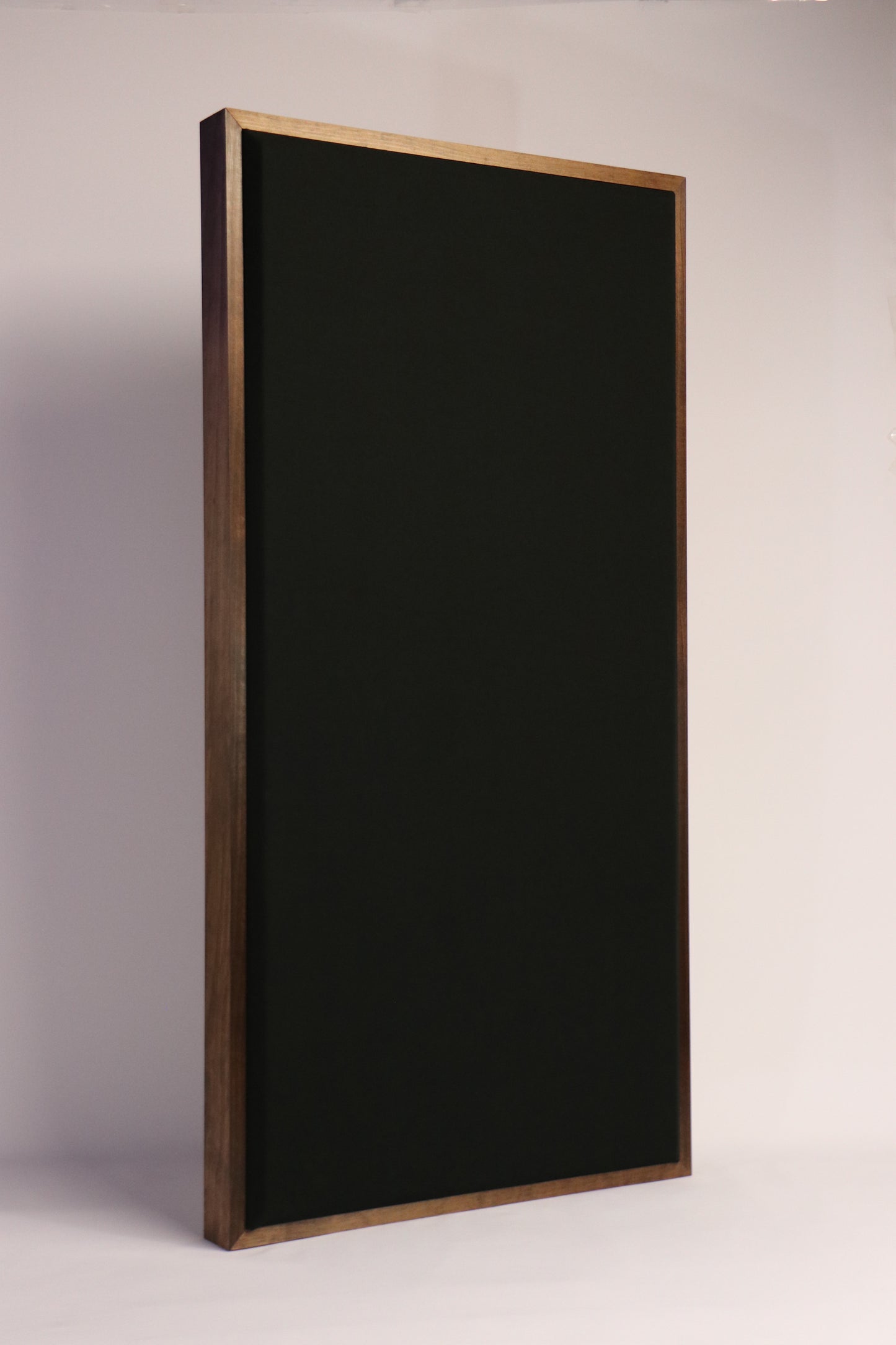 ACOUSTIC PANEL - BLACK & RED MAHOGANY FRAMED