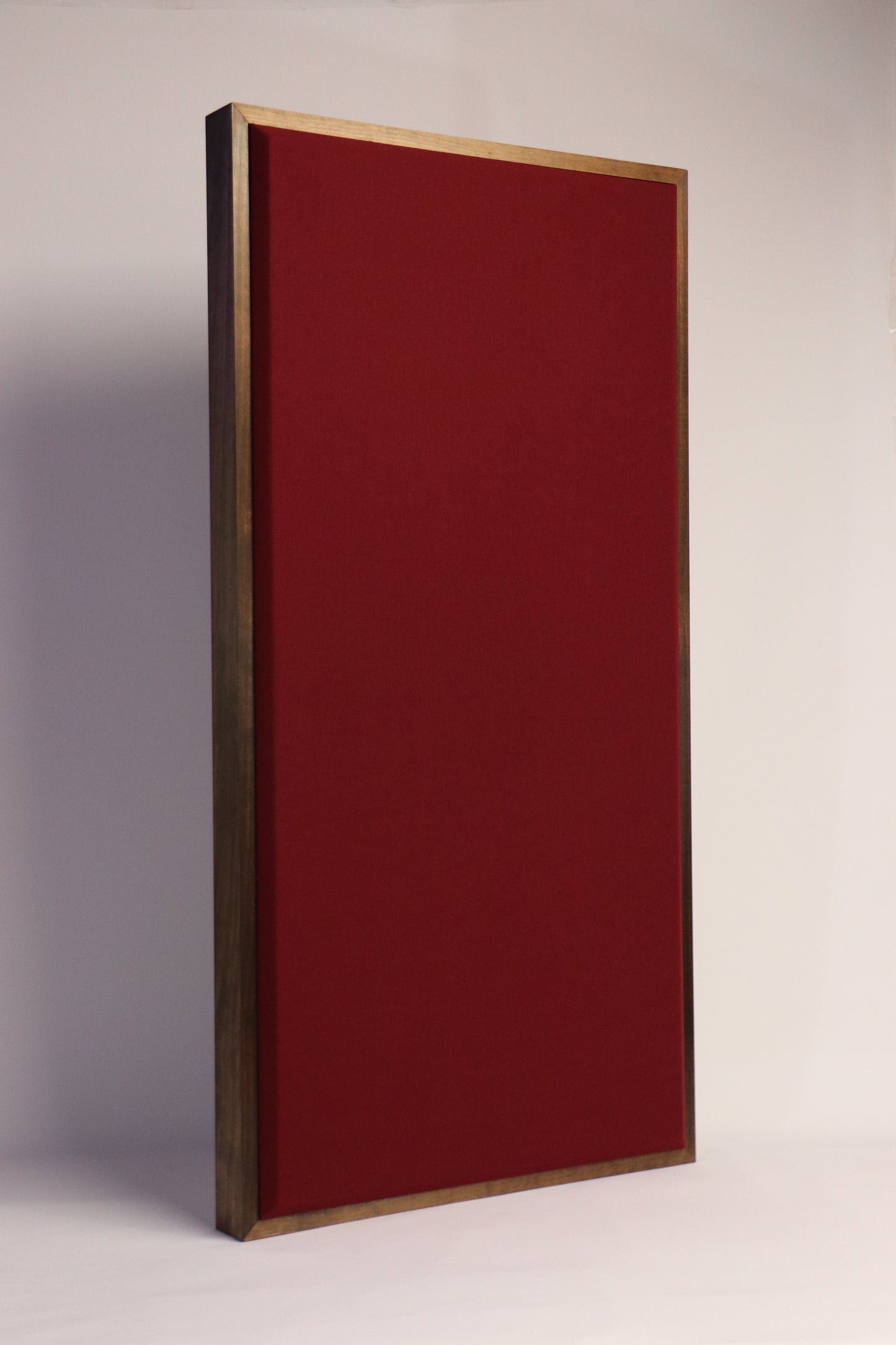 ACOUSTIC PANEL - WINE & RED MAHOGANY FRAMED