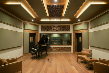 Recording studio live room.