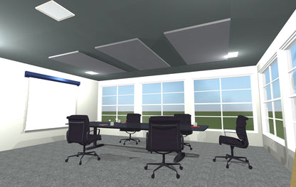 CEILING BAFFLE - Steel Grey