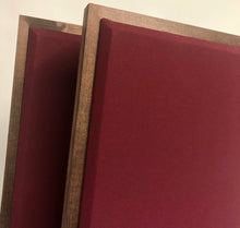 ACOUSTIC PANEL - WINE & RED MAHOGANY FRAMED