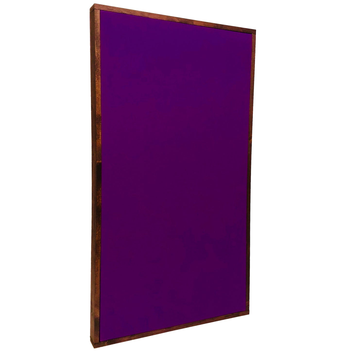 ACOUSTIC PANEL - GRAPE & RED MAHOGANY FRAMED