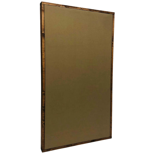 ACOUSTIC PANEL - KHAKI & SPECIAL WALNUT FRAMED